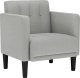 vidaXL Sofa Fotel z Podłokietnikami Cloud Grey 53 cm Tkanina 2