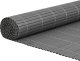 vidaXL Ogrodzenie dwustronne szare 1,8x3 m PVC 2