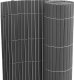 vidaXL Ogrodzenie dwustronne szare 1,8x3 m PVC 6