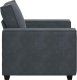 vidaXL Sofa Fotel Ciemnoszary 59 cm Aksamit 5