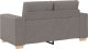 vidaXL Sofa dwuosobowa, taupe, 120 cm, tkanina 6