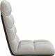 vidaXL Krzesło podłogowe składane Cloud Grey 71x51x62 cm Tkanina 4