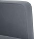 vidaXL Sofa Fotel z Podłokietnikami Ciemnoszary 53 cm Aksamit 6