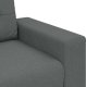 vidaXL Fotel, ciemnoszary, 59 cm, obity tkaniną 7