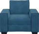 Sofa Fotel Niebieski 59 cm Aksamit 4