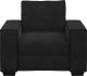 Sofa Fotel Czarny 59 cm Aksamit 4