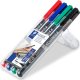 Staedtler Foliopis Lumocolor M waterproof zestaw (2 3 5 9) w etui box 2