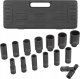 Forsage Zestaw nasadek udarowych głębokich 1/2" 15el. (12-kątnych) (10-36mm) 1