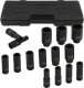 Forsage Zestaw nasadek udarowych głębokich 1/2" 15el. (12-kątnych) (10-36mm) 3