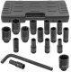 Zestaw nasadek udarowych głębokich 1/2" 15+1el. (6-kątnych) (10-36mm) 2