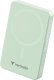 Verbatim, powerbank z �adowaniem bezprzewodowym, 5V, �adowanie telefonu, 32228, 10000mAh, Mocowanie magnetyczne, Zielony 1