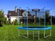 Trampolina ogrodowa 10ft/312cm z siatką wewnętrzną i drabinką EDUKAMP 1