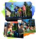 Trampolina ogrodowa 10ft/312cm z siatką wewnętrzną i drabinką EDUKAMP 3