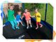 Trampolina ogrodowa 10ft/312cm z siatką wewnętrzną i drabinką EDUKAMP 9
