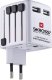 Kelioninis tinklo kroviklis 2x USB lizdai 5V 2400 mA EU/US/UK/AU kistukai, SKROSS 3