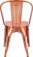 Krzesło Metalove szczotkowane miedziane/rose gold 7