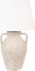 Lampa stołowa terracotta beżowa  40x65 cm 1
