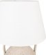 Lampa stołowa terracotta beżowa  40x65 cm 3