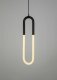 Lampa wisząca PUZO czarna 60 cm 3