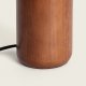 Lampa stołowa z drewniana khaki Plisse 35 cm 4