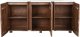 Komoda mango z marmurowym blatem 76x162,5x47 cm 2