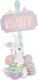 Dekoracja - królik BUNNY  z makaronikami 26x13,5x10 cm 2