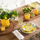 Komplet 6 talerzy obiadowych Lemon 27 cm 2