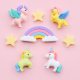 Zestaw gumki do ścierania puzzle Unicorn&Pegasus 1
