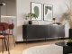 Komoda SIENA 200x40x75 czarny mat 6