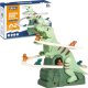 Tor Zjeżdżalnia Wspinaczka Dinozaurów Kolejka Światła Dźwięki LEAN Toys 1