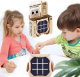 LeanToys Gra Elektroniczna 3w1 Kółko i Krzyżyk Memory Sowa Beżowa LEAN Toys 4