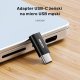 Adapter USB Unitek A1050ABK03 USB-C - microUSB Czarny  (A1050ABK03) 9
