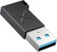 Unitek Adapter USB-A do USB-C 10Gbps czarny A1049ABK01 1