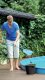 5x Wiadro budowlane 12l lejek gospodarcze Ogrodowe 6