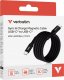Verbatim 31859 kabel USB USB 2.0 1,2 m USB C Czarny 2