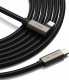 Kabel kątowy USB-C / USB-C Ringke USB 3.2 Gen 2x2 USB-C 90 Degree Cable PD 240W 200cm Black 2