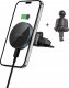 TECH-PROTECT MM15W-V5 MAGNETIC MAGSAFE CD & VENT CAR MOUNT WIRELESS CHARGER 15W BLACK/BLACK 2