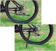 Nóżka do Roweru Stopka Rowerowa Podpórka Boczna Rama Aluminiowa Regulowana 6
