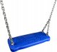 Huśtawka ogrodowa gumowa z łańcuchem Stal Nierdzewna CERTYFIKAT - Niebieska 1