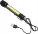 LATARKA Kieszonkowa LED ZOOM Ładowana USB Akumulatorowa 4050 5