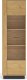 Witryna BRONX 1D 60cm dąb/czarna ML MEBLE 3