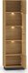 Witryna BRONX 1D 60cm dąb/czarna ML MEBLE 6
