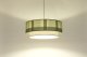 Lampa wisząca DUO LAMI LINE 70x28 zielona/kremowa BPS KONCEPT 7