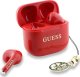 TWS Guess Glossy Effect Printed Classic Logo & Charm Red Headphones 1