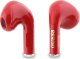 TWS Guess Glossy Effect Printed Classic Logo & Charm Red Headphones 4