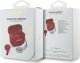 TWS Guess Glossy Effect Printed Classic Logo & Charm Red Headphones 5