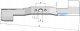 Lawnmower blade AL-KO, for 523, 5.14 SP, 51.3 SP, 51 cm 21