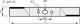 Lawnmower blade AL-KO, for 523, 5.14 SP, 51.3 SP, 51 cm 25