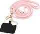 HelloKitty Hello Kitty Patch & Kitty Head Charm Universal Phone Lanyard Pink 1