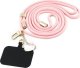 HelloKitty Hello Kitty Patch & Kitty Head Charm Universal Phone Lanyard Pink 7